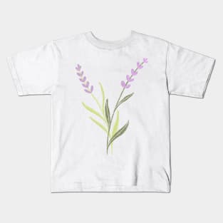 Lively Lavender Kids T-Shirt